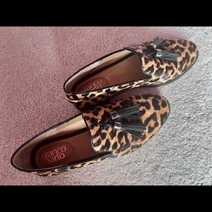 Franco Sarto Hadden Leopard Loafers